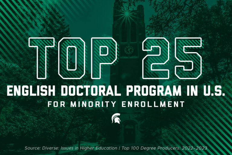 Read more about the article MSU English Doctoral Program Ranks in Top 25 Nationally for Minority Student Enrollment