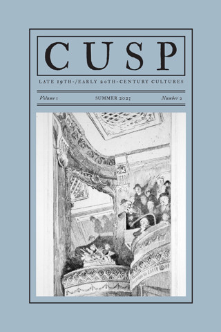 The cover of the summer 2023 issue of the journal Cusp. 
