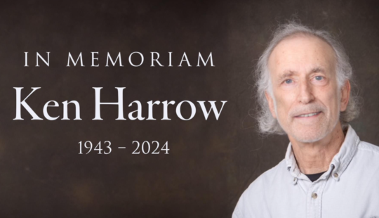 Professor Salah Hassan Delivers Eulogy in Memory of Beloved Professor Emeritus, Dr. Kenneth Harrow